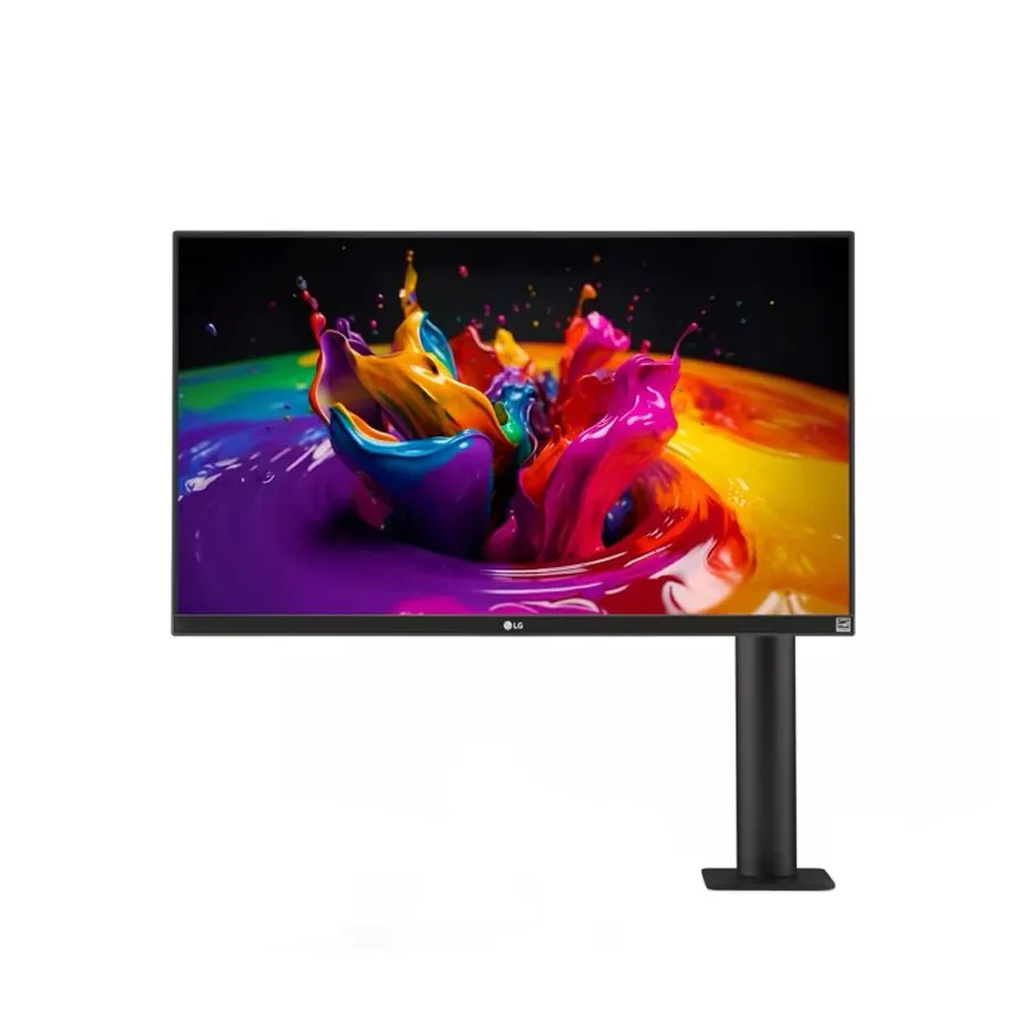 32-inch 4K monitor on an adjustable stand