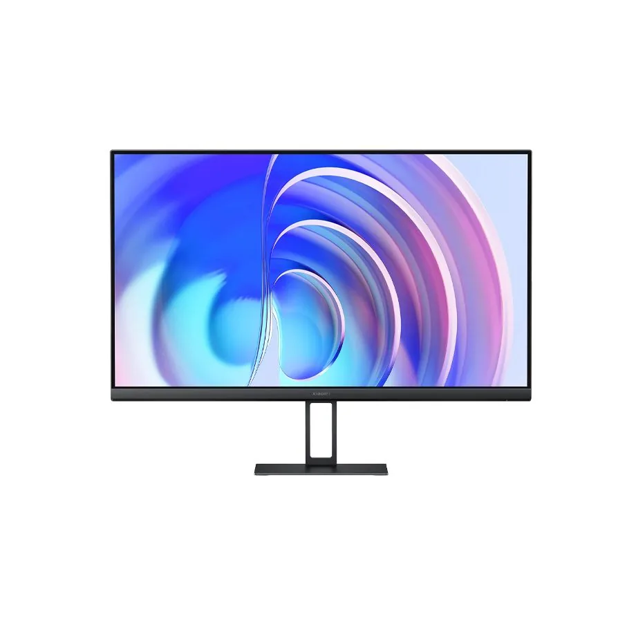 24-inch Full HD monitor for a temporary desk setup