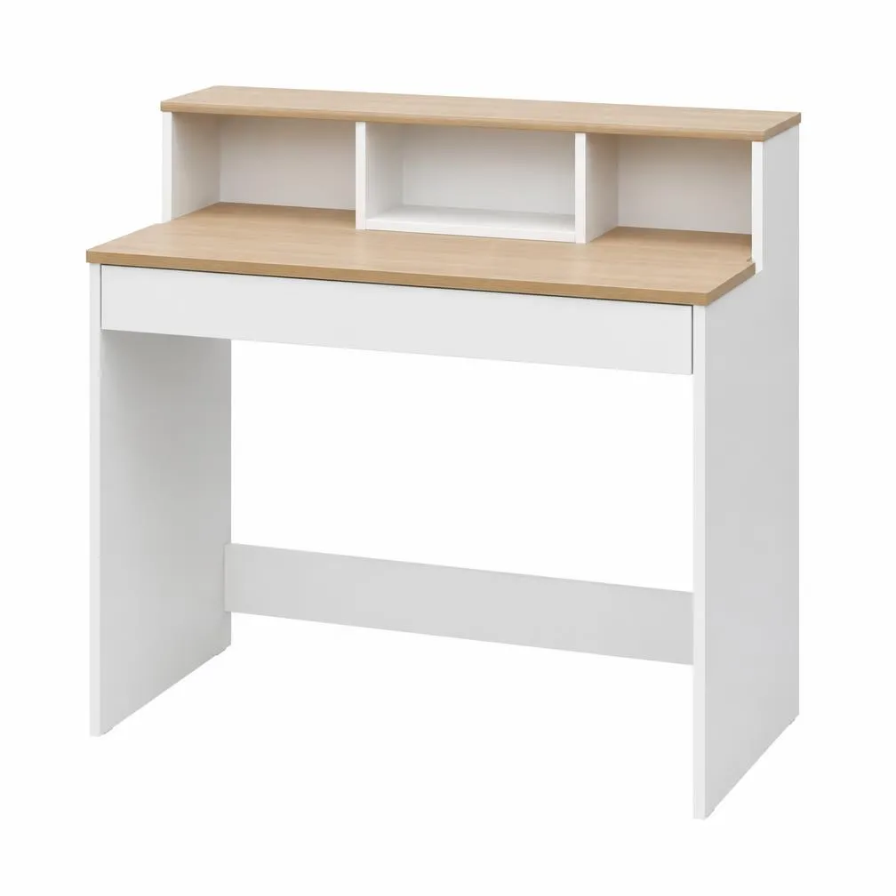 Compact work desk for a small apartment